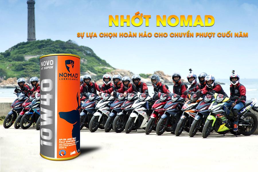 Nhớt Nomad dành cho những chuyến phượt