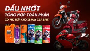 Dầu Nhớt Tổng Hợp Toàn Phần – Có Phù Hợp Cho Xe Máy Của Bạn?